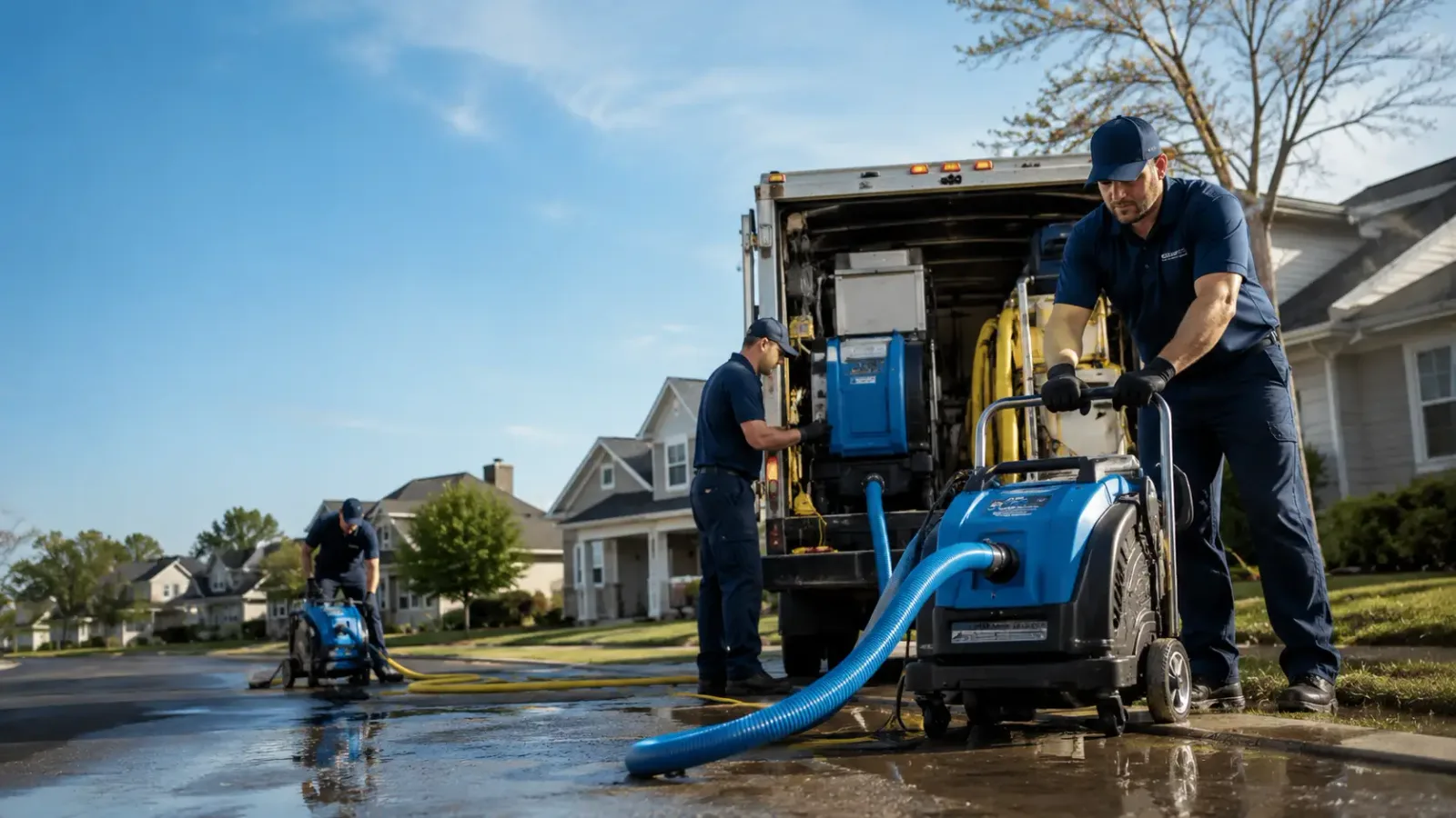 Flood Damage Cleanup in Three Bridges, NJ